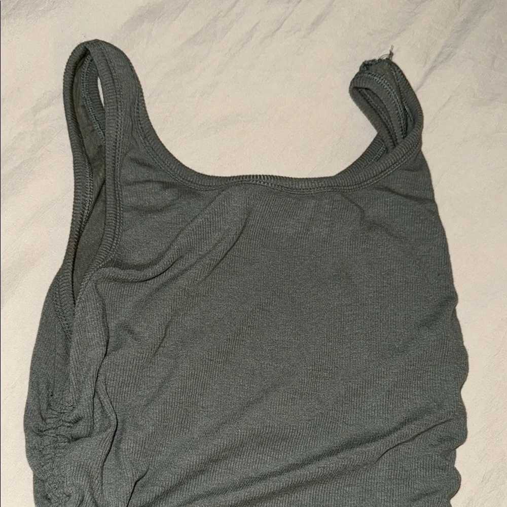 Reposhing- hello Molly ribbed tie side tank dress - Picture 4 of 6